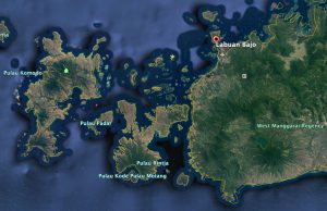 Watermaze nurkowanie na Komodo 